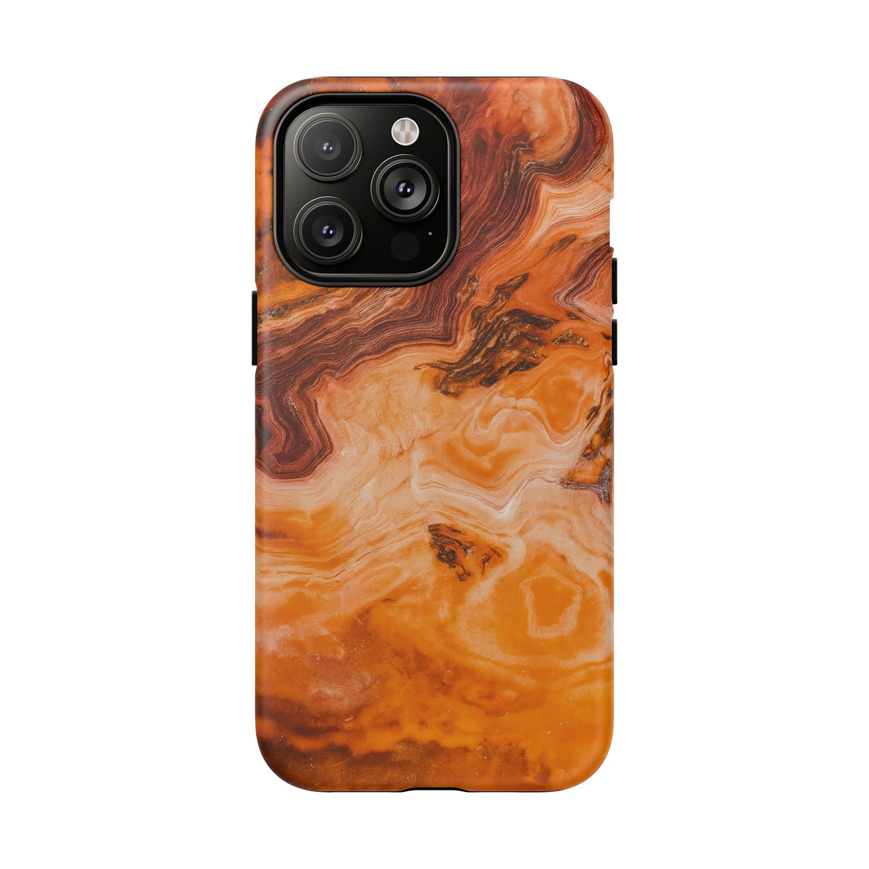Amber Agate Marble iPhone Case — compatible with MagSafe - Shamo's