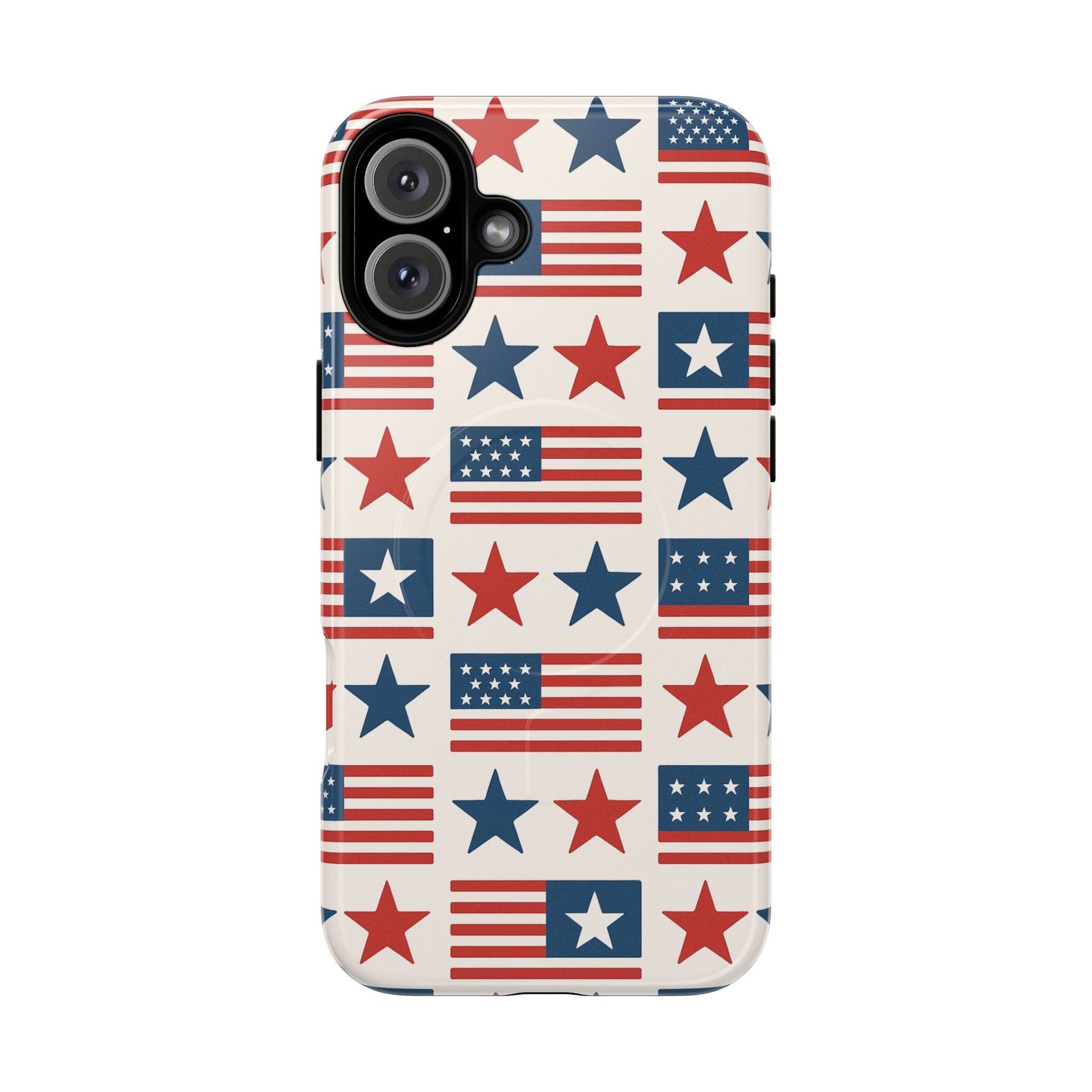 Patriotic American Flag iPhone Case | MagSafe - Shamo's