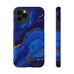 Blue Gold Marble Phone Case  Shamo's iPhone 11 Pro / Glossy / Without gift packaging