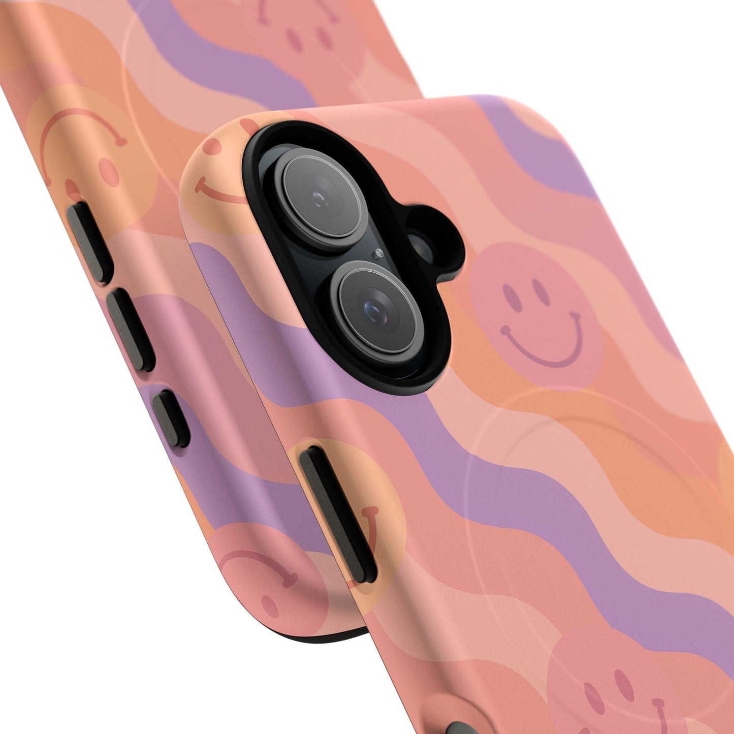 Groovy Smiley Faces Retro iPhone Case | MagSafe