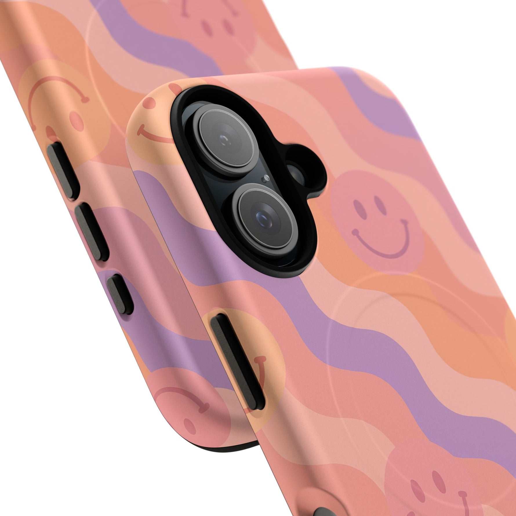 Groovy Smiley Faces Retro iPhone Case | MagSafe - Shamo's