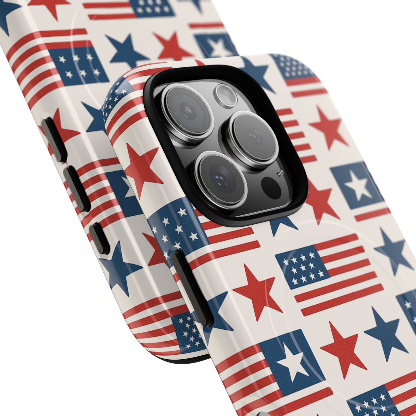 Patriotic American Flag iPhone Case | MagSafe