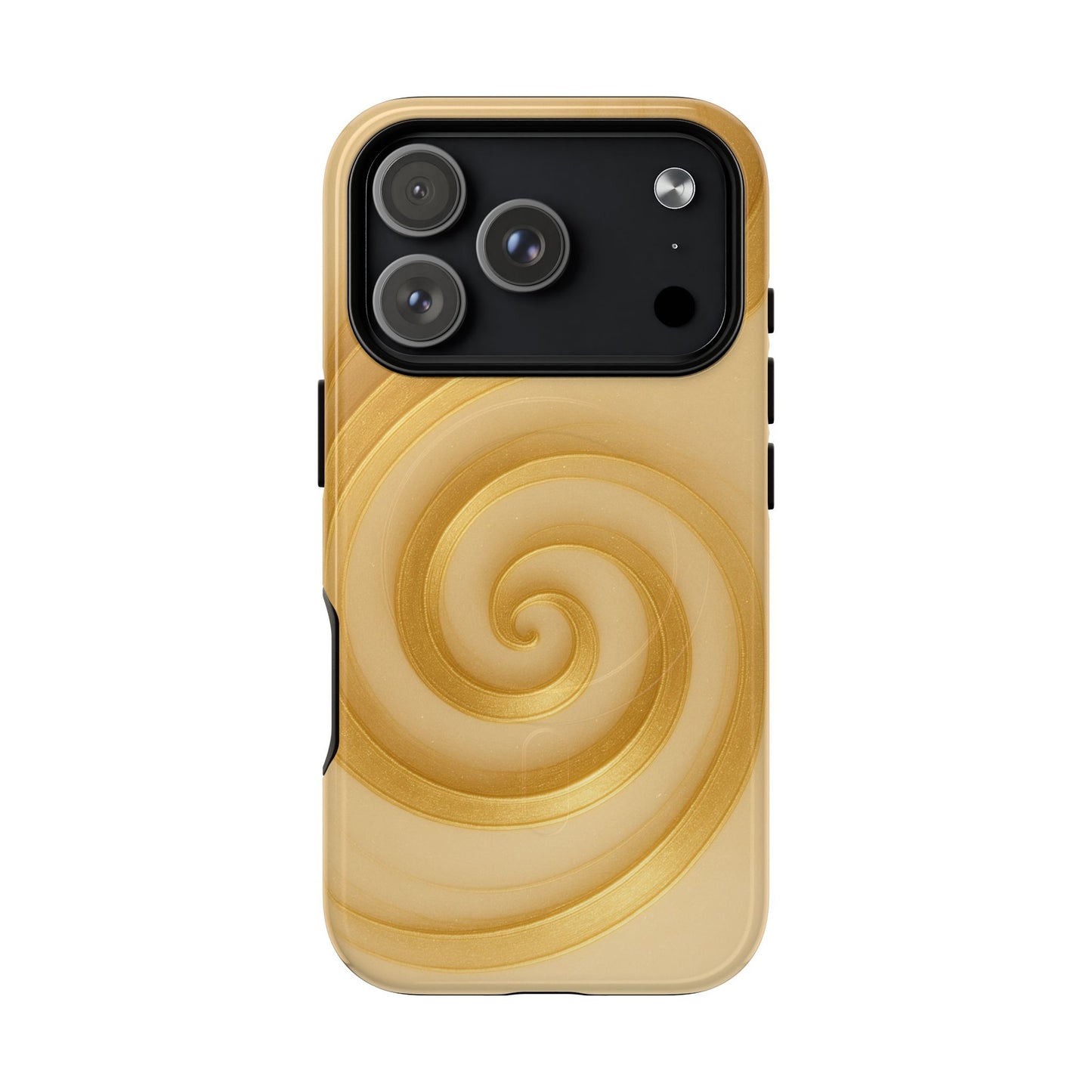 Luxury Series Swirl Gold iPhone Case compatible with MagSafe - Shamo's