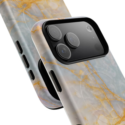 Marble Gold Vein iPhone Case (MagSafe Compatible)