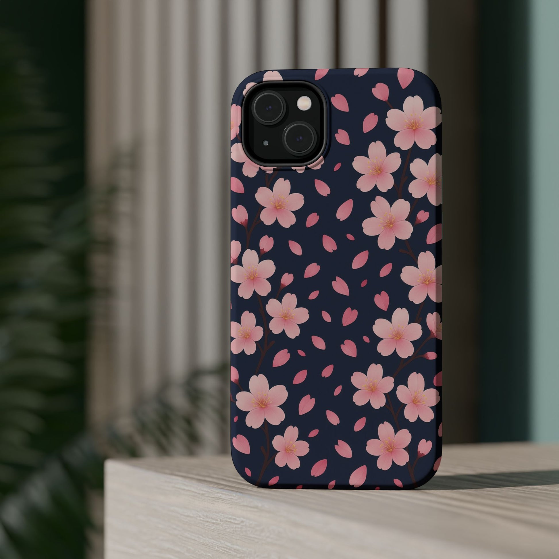 Cherry Blossom Wind iPhone Case | MagSafe - Shamo's