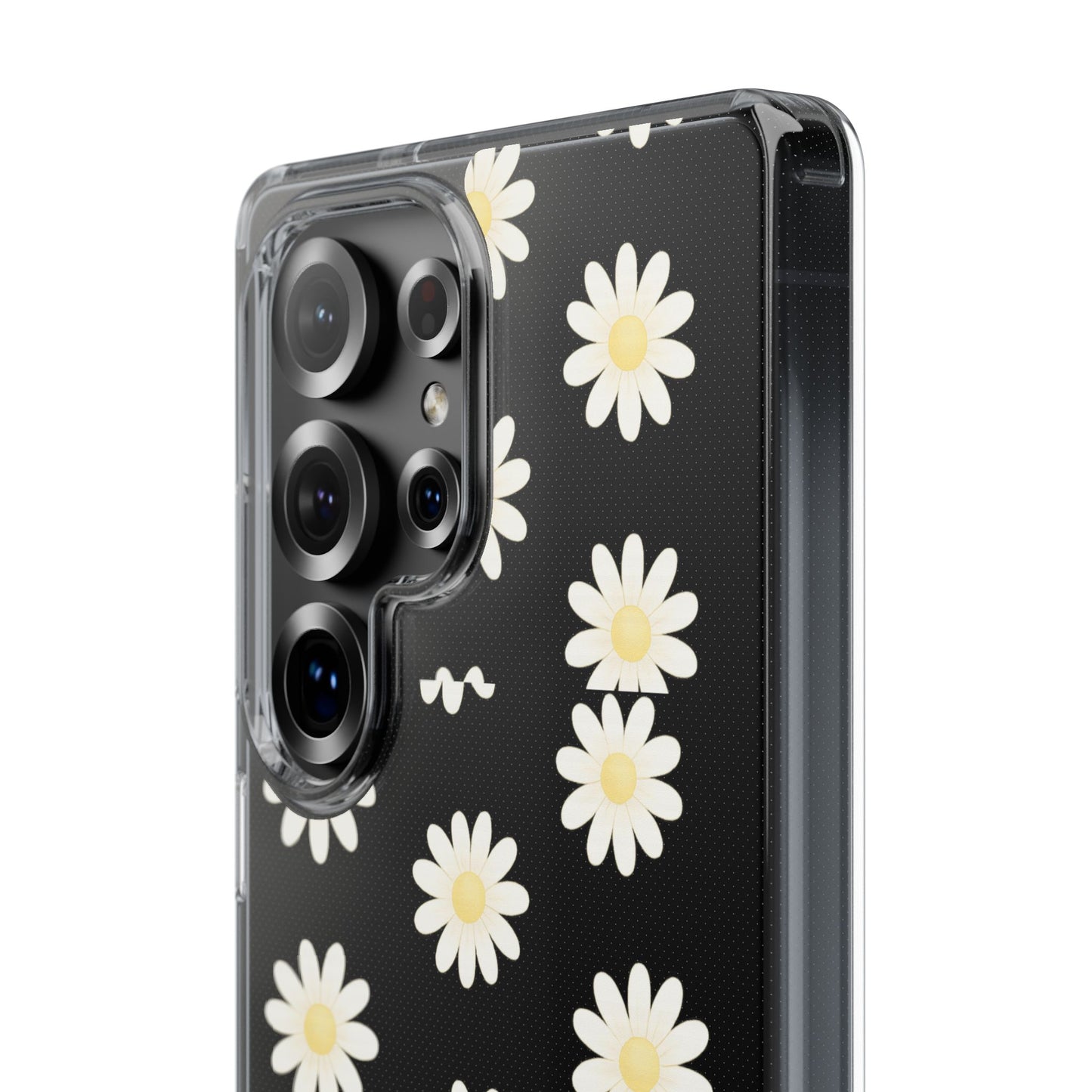 Daisy Floral Clear iPhone Case