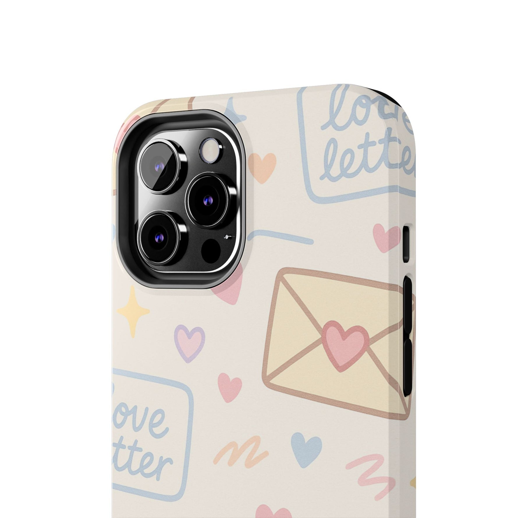 Pastel Love Letter Hearts Impact Phone Case  Shamo's