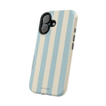 Blue Strips Pattern iPhone Case Compatible with MagSafe