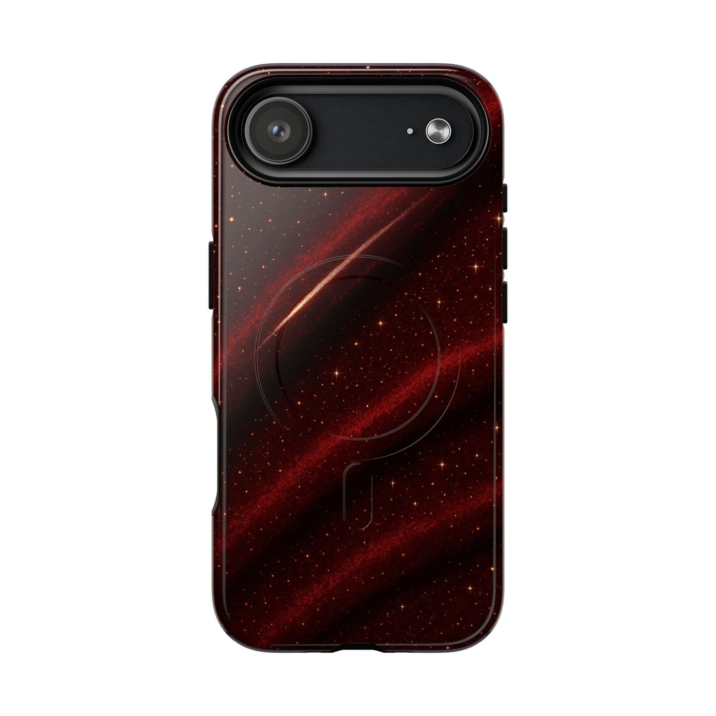 Red Nebula iPhone Case with MagSafe - Shamo's
