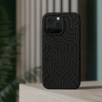 Black Circuit Board Design iPhone Case | MagSafe  Shamo's