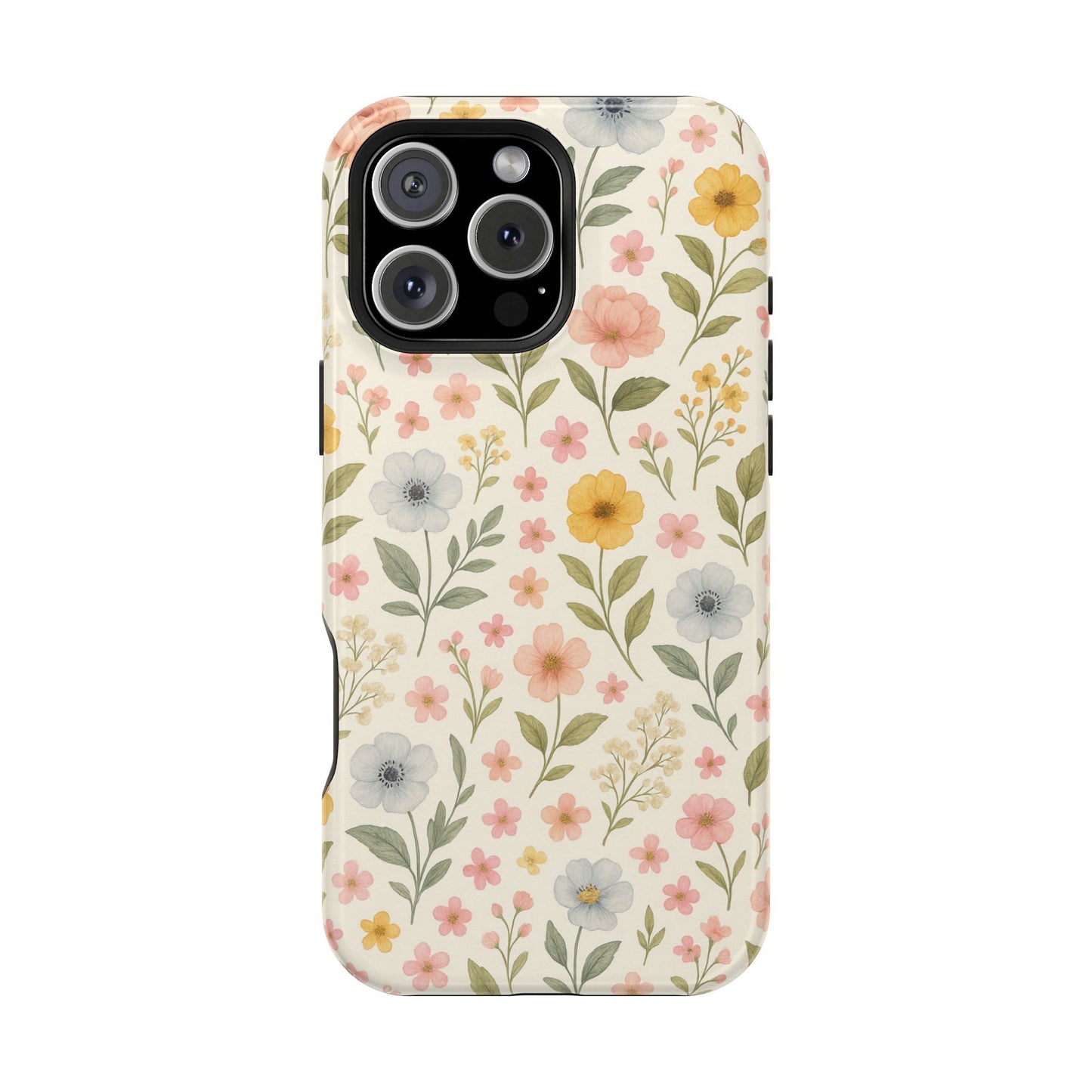 Floral Garden Impact iPhone Case with MagSafe compatibility  Shamo's iPhone 16 Pro Max / Glossy