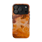 Amber Agate Marble iPhone Case — compatible with MagSafe - Shamo's