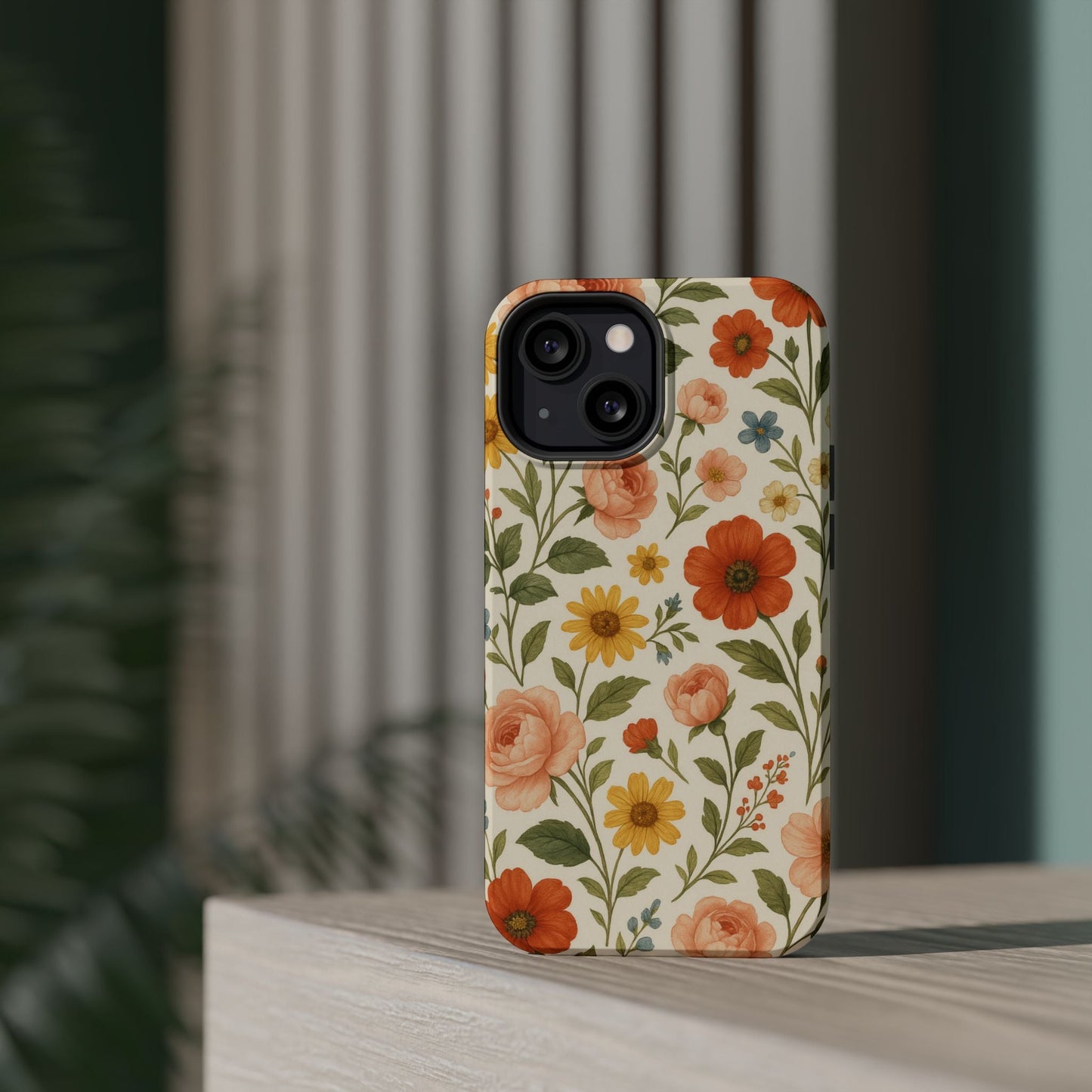 Floral Vintage Garden iPhone Case — with MagSafe  Shamo's