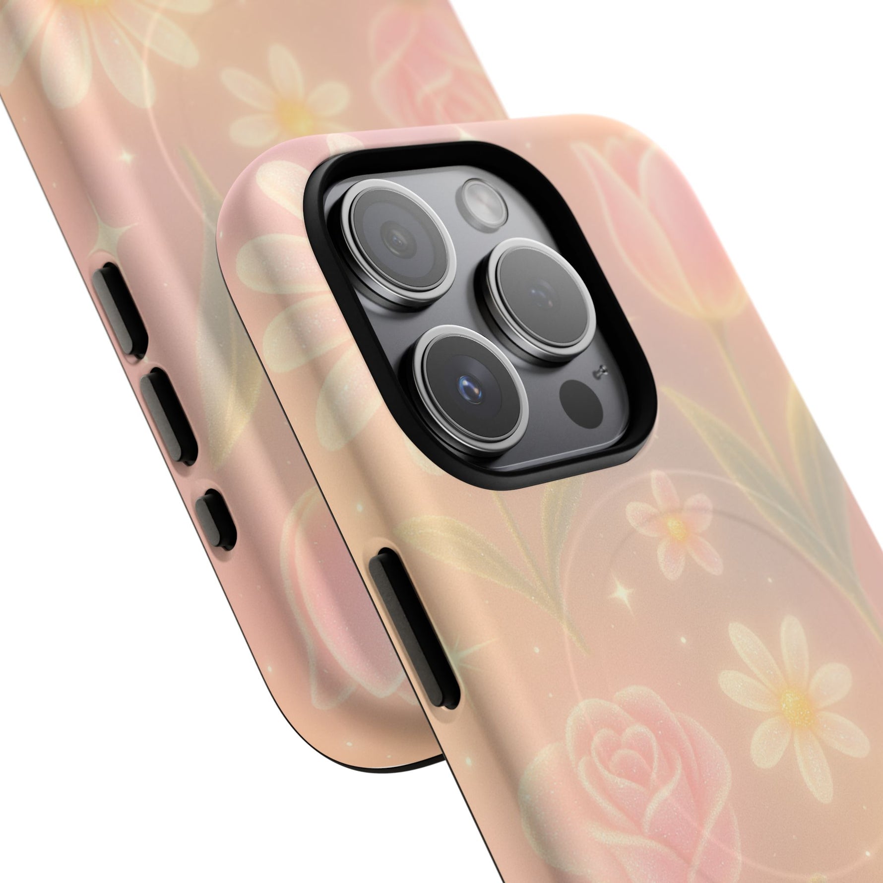 Sparkle Garden Floral iPhone Case with MagSafe - Shamo's