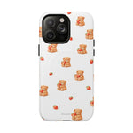 Strawberry Teddy iPhone Case with MagSafe
