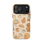 Funda para teléfono con diseño de gatos y perros y MagSafe