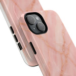 Blush Pink Marble iPhone Case with MagSafe - Shamo's