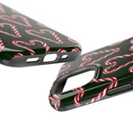 Candy Cane Heart MagSafe Impact-Resistant iPhone Case  Shamo's