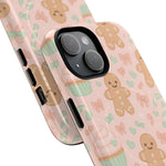 Gingerbread Candy Holiday Tough iPhone Case | compatible with MagSafe  Shamo's
