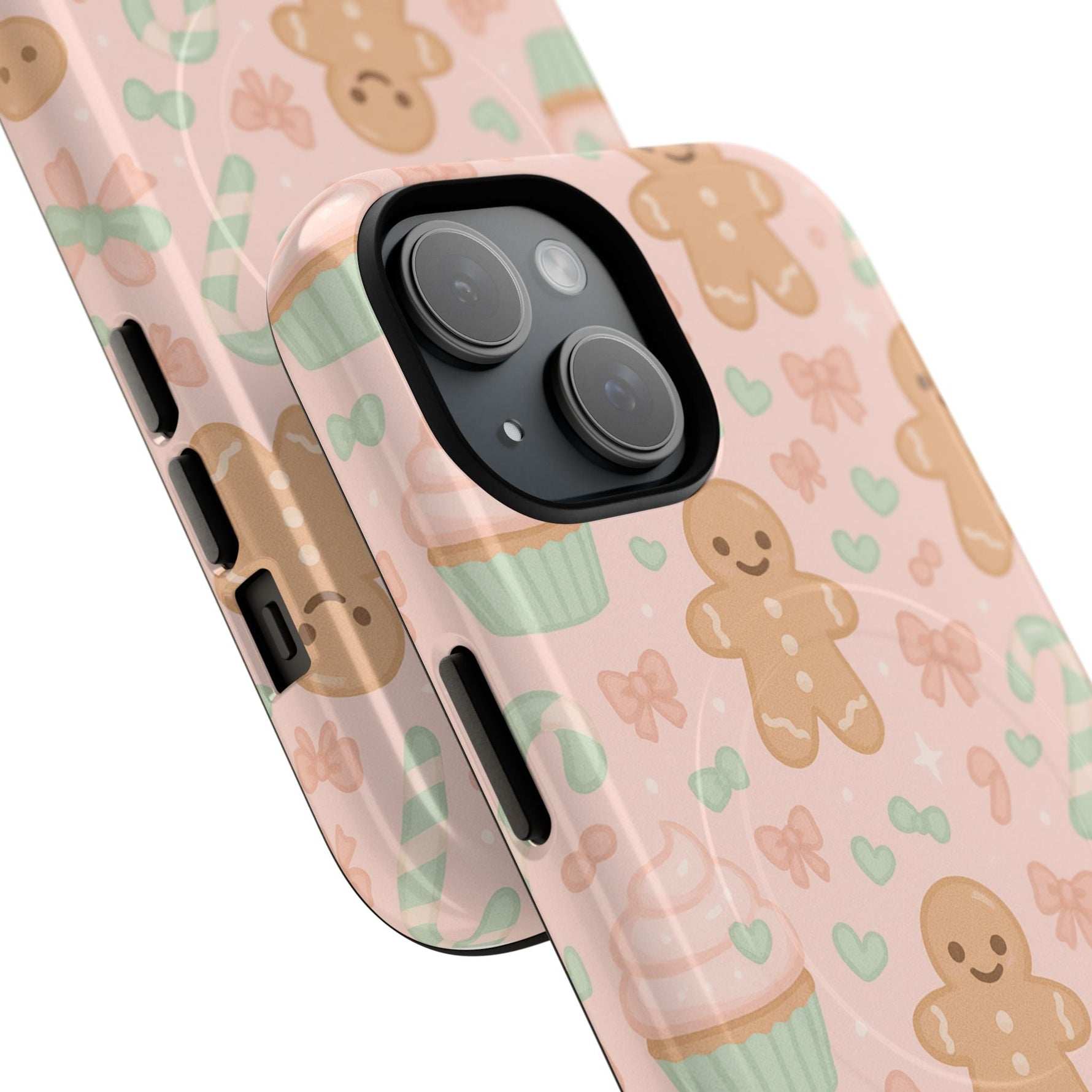 Gingerbread Candy Holiday Tough iPhone Case | compatible with MagSafe  Shamo's