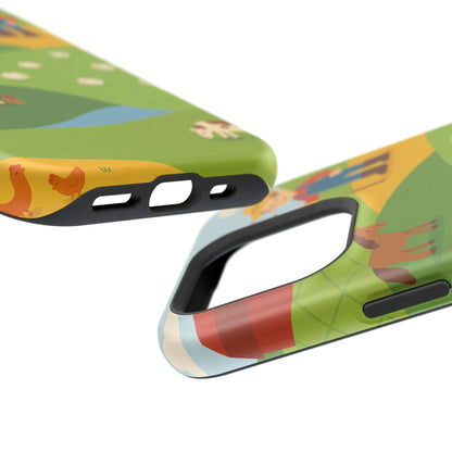 Farm-Themed Impact-Resistant MagSafe Phone Case