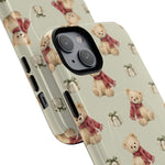 Teddy Bear on Holidays iPhone Magnetic Case with MagSafe