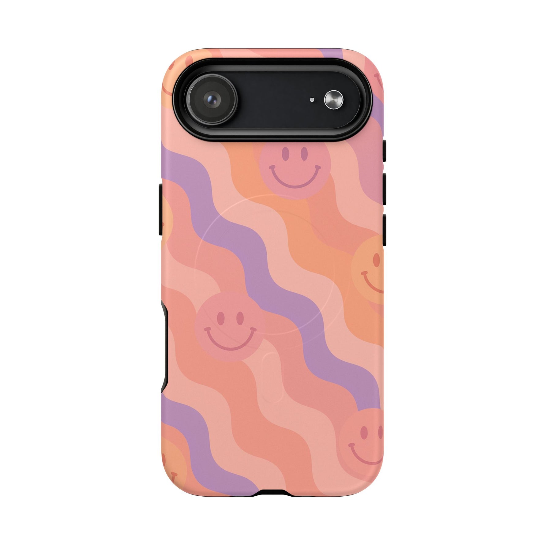 Groovy Smiley Faces Retro iPhone Case | MagSafe - Shamo's