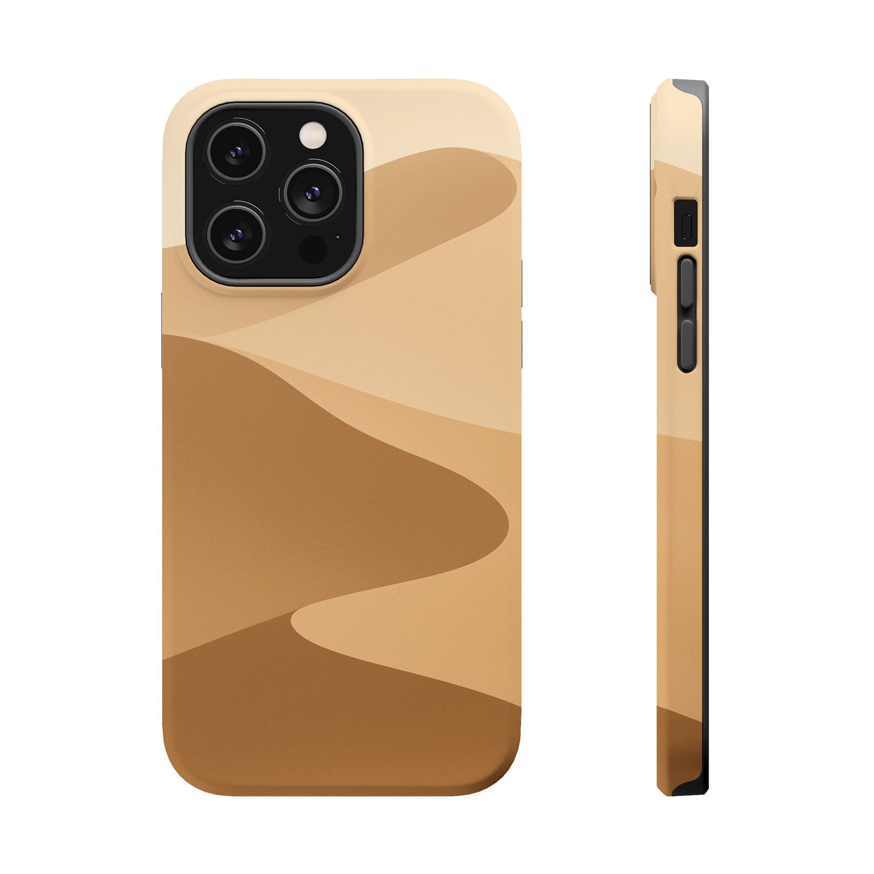Neutral Desert Wave Design iPhone Case | MagSafe  Shamo's iPhone 14 Pro Max / Matte