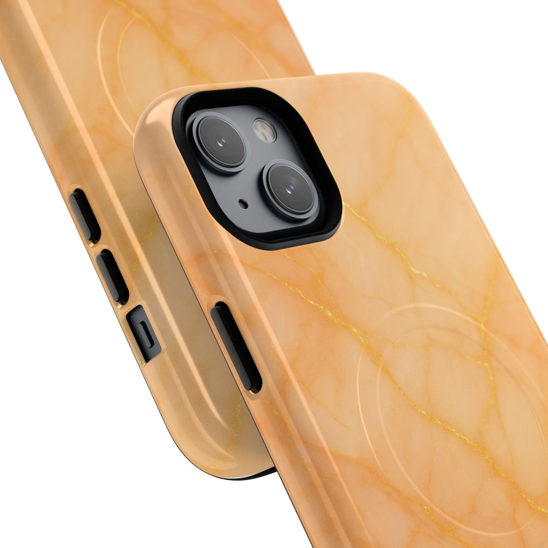 Golden Hour Marble iPhone Case with MagSafe  Shamo's