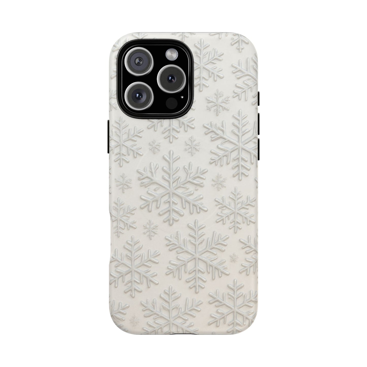 Snowflake Texture iPhone Case compatible with MagSafe - Shamo's