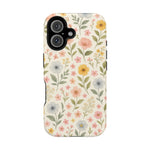 Floral Garden Impact iPhone Case with MagSafe compatibility  Shamo's iPhone 16 / Matte