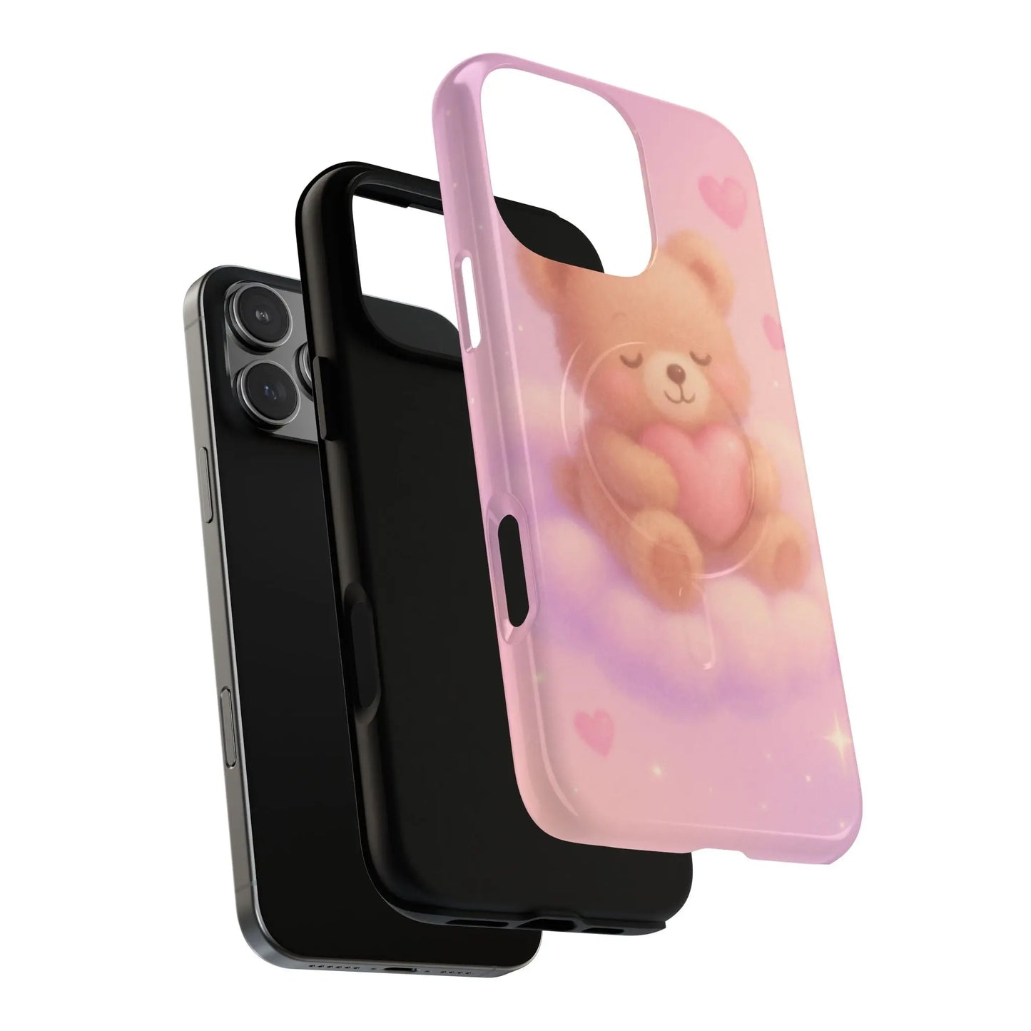 Dreamy Cloud Teddy Bear iPhone Case with MagSafe  Shamo's