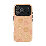 Pawfect Pattern Tough iPhone Case compatible with MagSafe - Shamo's