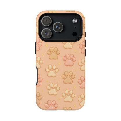 Pawfect Pattern Tough iPhone Case compatible with MagSafe - Shamo's