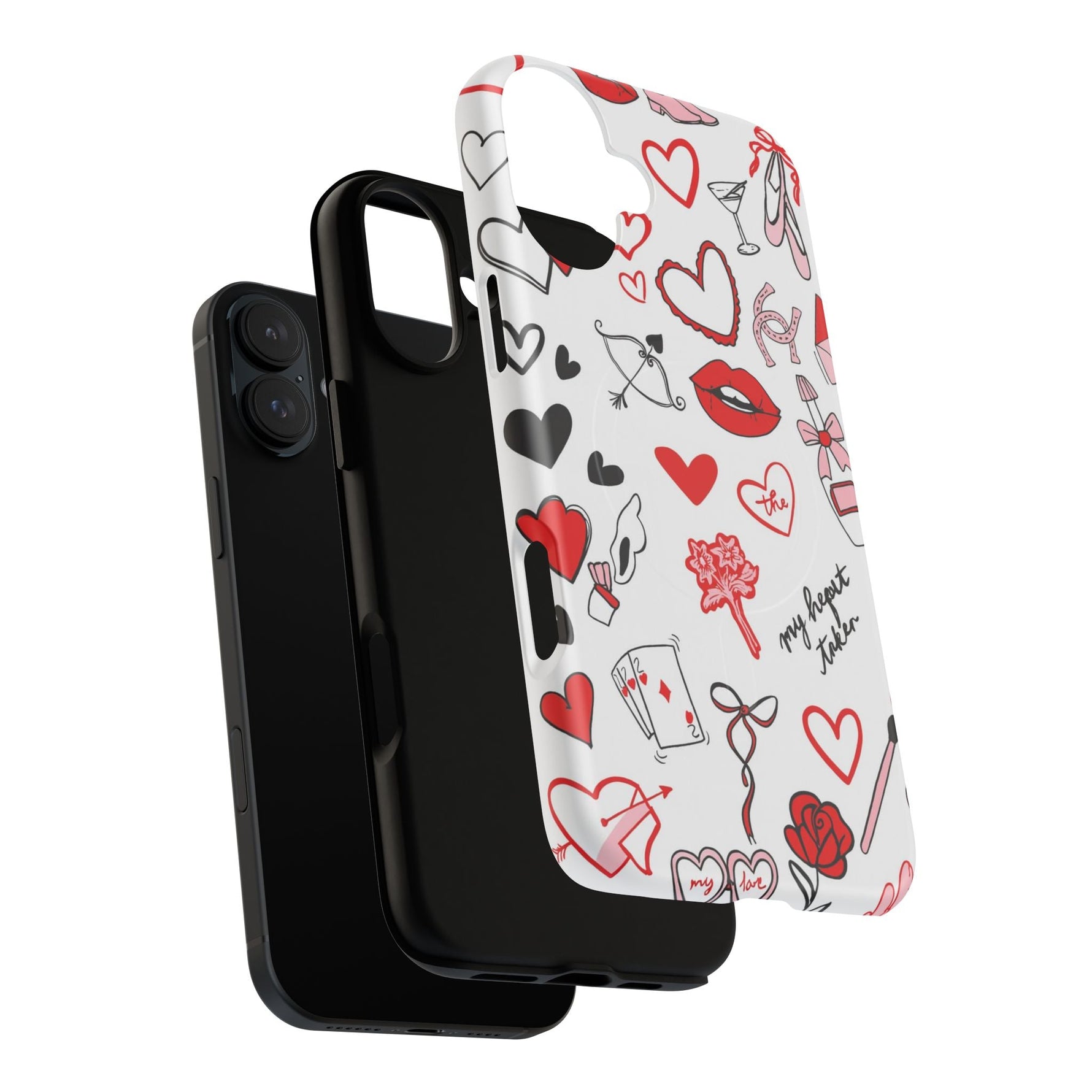 Love Doodle Tough iPhone Case (MagSafe compatible)  Shamo's