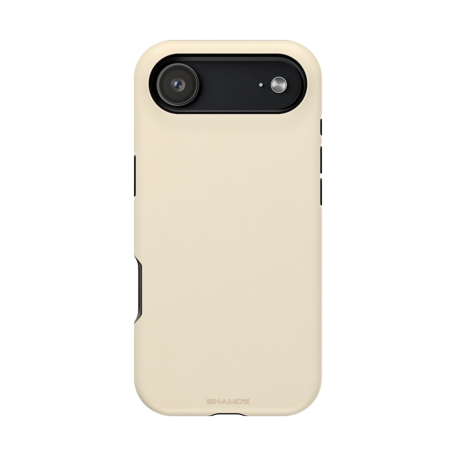 Buttercream Solid Color MagSafe compatible Impact-Resistant iPhone Case