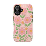 Floral Tough MagSafe Magnetic Phone Case - Stylish Protection for Your Device