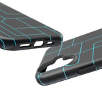 Neon Grid Magnetic Impact-Resistant iPhone Case | MagSafe compatible  Shamo's