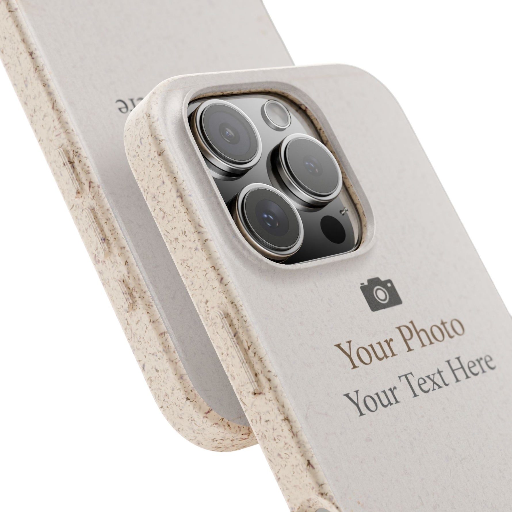 Personalizable Biodegradable Custom Phone Case | Add your own Photo and Text - iPhone 17 Pro Max - Shamo's