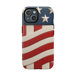 Patriotic iPhone Cases - MagSafe Tough American Flag Design - Shamo's