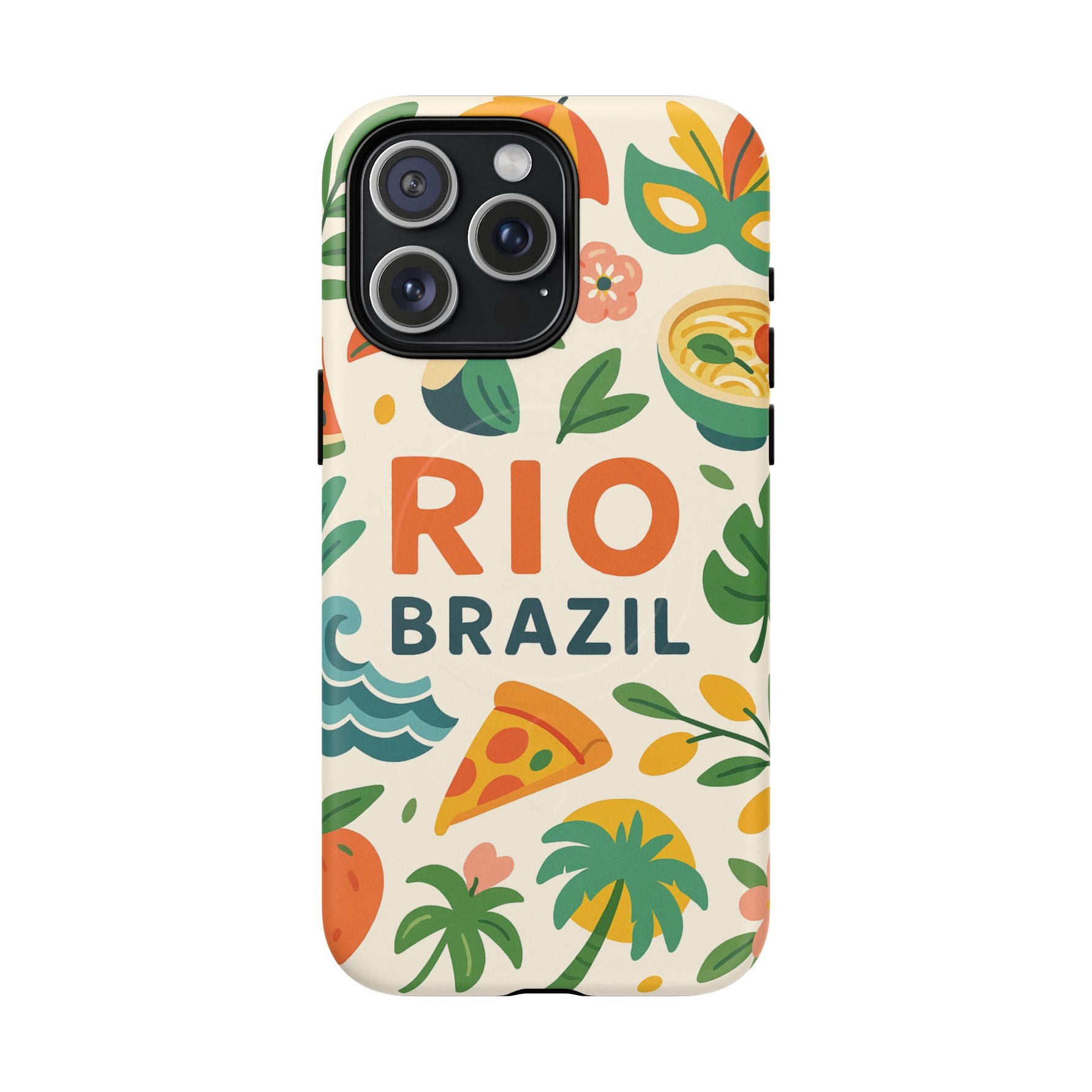 Rio Brazil Tropical MagSafe Case for iPhone - Shamo's