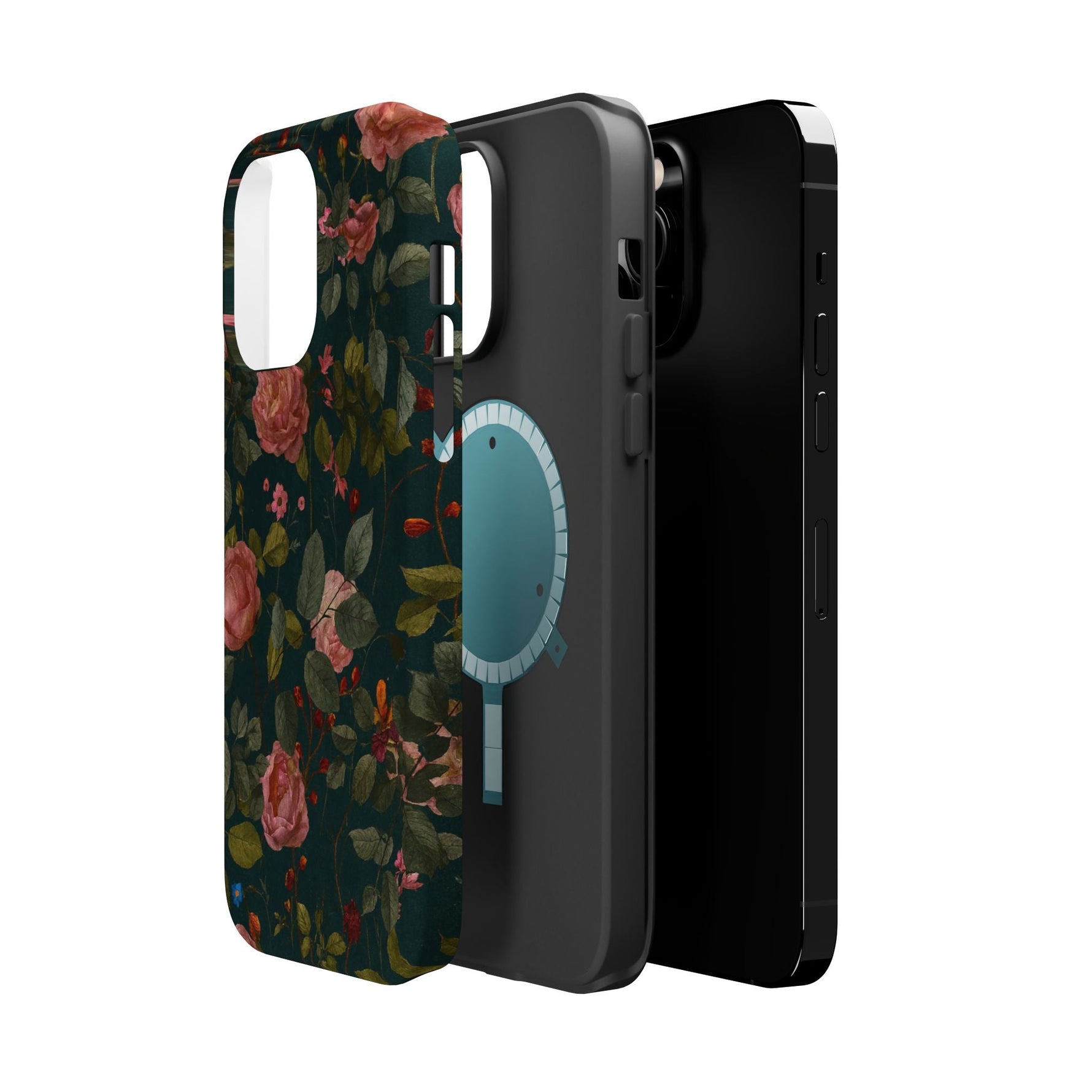 Floral Rose Realistic iPhone Case with MagSafe  Shamo's