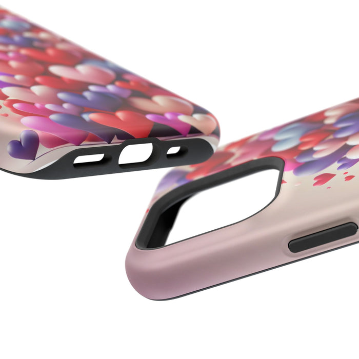 Shamo's Phone Case | MagSafe Compatible | Love Hearts Theme for iPhone 17 and more