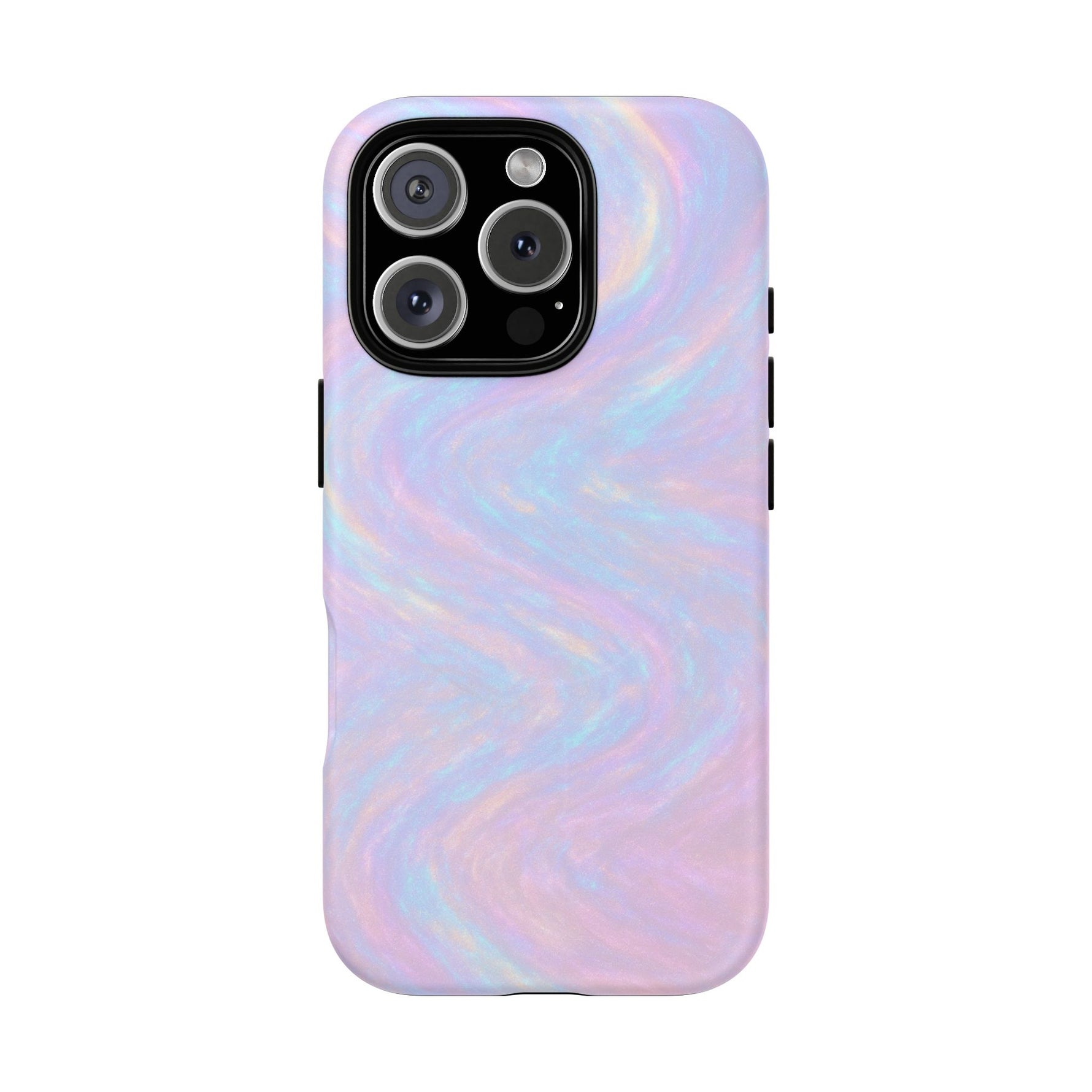 Luxury Series Iridescent Swirl iPhone Case with MagSafe - Shamo's