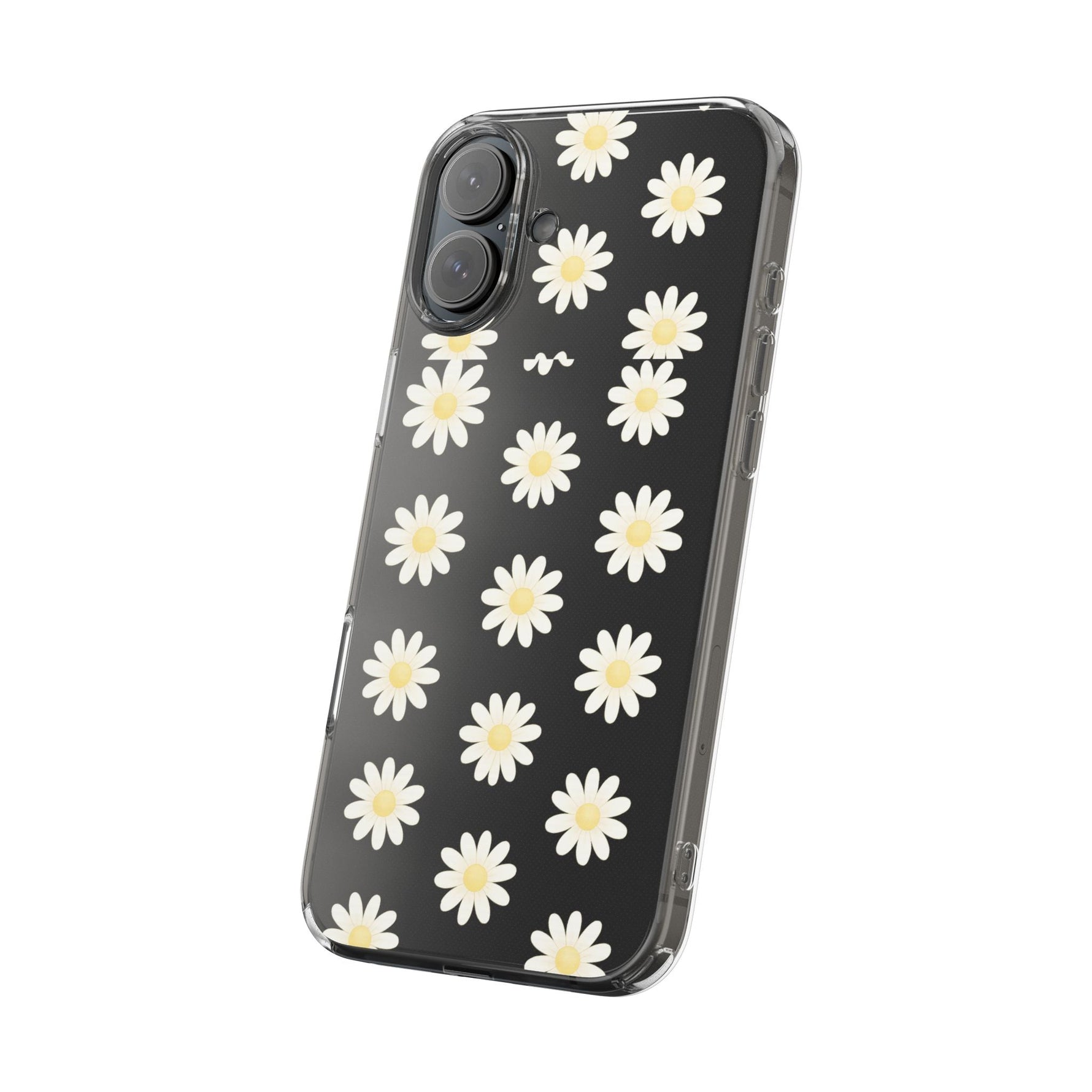 Daisy Floral Clear iPhone Case  Shamo's