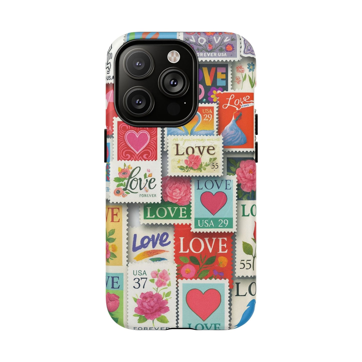 Vintage Romantic Love Stamp iPhone Case | Tough Protection + MagSafe  Shamo's iPhone 14 Pro / Matte