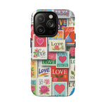 Vintage Romantic Love Stamp iPhone Case | Tough Protection + MagSafe  Shamo's iPhone 14 Pro / Matte