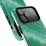Ocean Marble Flow iPhone Case with MagSafe - Shamo's