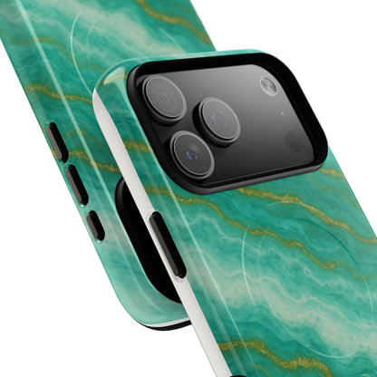 Ocean Marble Flow iPhone Case with MagSafe - Shamo's