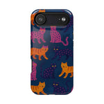 Colorful Cat Phone Case - MagSafe Impact-Resistant